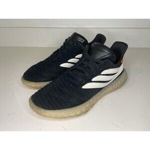 Adidas Sobakov Black White Gum Sole Men’s Size 10 Sneakers BD7549